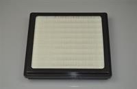 HEPA filter, Nilfisk stofzuiger - 106 mm x 114 mm